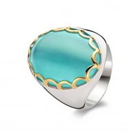 Anello Ti Sento Milano Donna in Argento Quarzo idrotermale 1883AG-56 - 1883AG-56